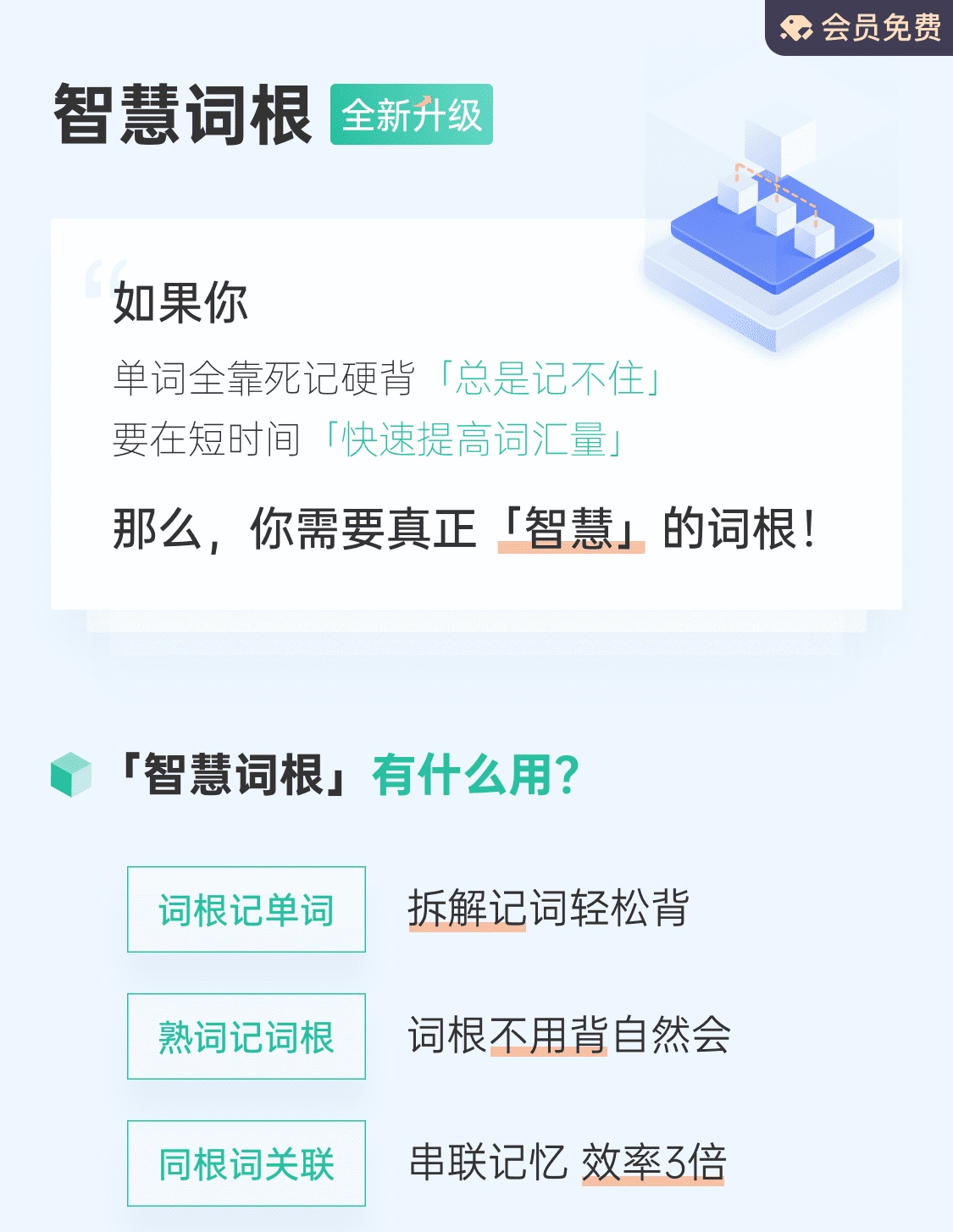 智慧词根